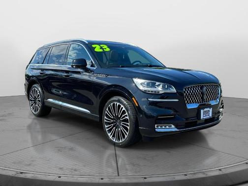 Infinite Black Metallic 2023 Lincoln Aviator Black Label AWD