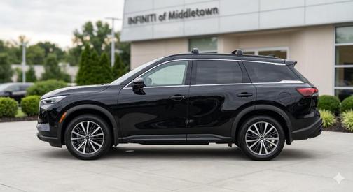 Glacier White 2025 INFINITI QX60 Pure