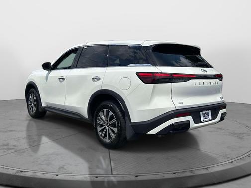 Glacier White 2025 INFINITI QX60 Pure