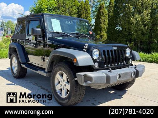 Black Clearcoat 2015 Jeep Wrangler Sport