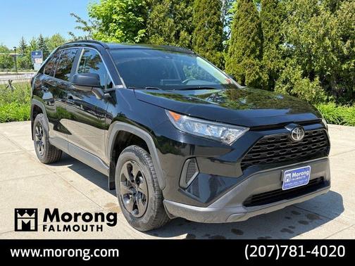 Midnight Black Metallic 2021 Toyota RAV4 LE