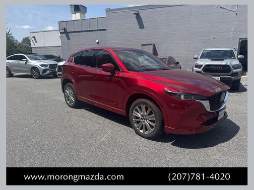 Soul Red Crystal Metallic 2023 Mazda CX-5 Signature