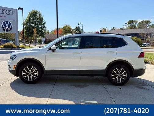 Pure White 2021 Volkswagen Tiguan 2.0T SE