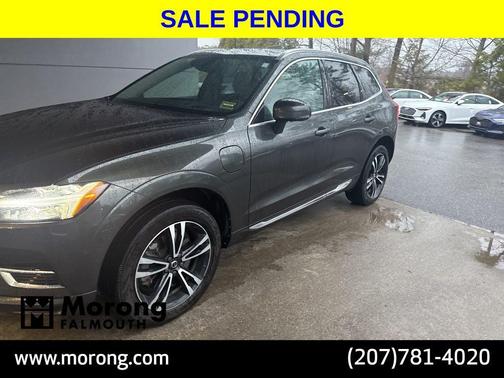 Gray Metallic 2021 Volvo XC60 Recharge Plug-In Hybrid T8 Inscription Expression