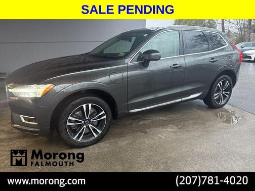 Gray Metallic 2021 Volvo XC60 Recharge Plug-In Hybrid T8 Inscription Expression