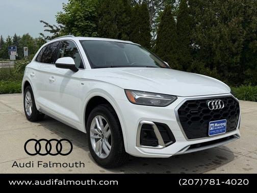 Ibis White 2022 Audi Q5 45 S line quattro Premium