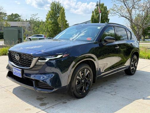Navy Blue Mica 2026 Mazda CX-5 Premium Plus