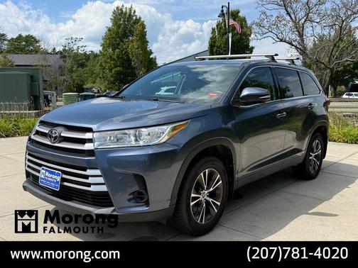 Shoreline Mist 2018 Toyota Highlander LE