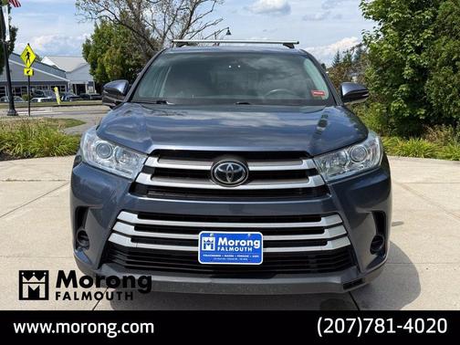 Shoreline Mist 2018 Toyota Highlander LE