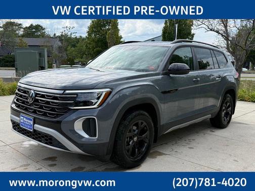 Pure Gray 2025 Volkswagen Atlas 2.0T Peak Edition