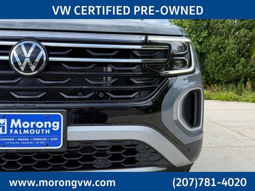 Pure Gray 2025 Volkswagen Atlas 2.0T Peak Edition