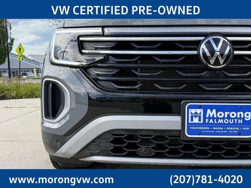 Pure Gray 2025 Volkswagen Atlas 2.0T Peak Edition
