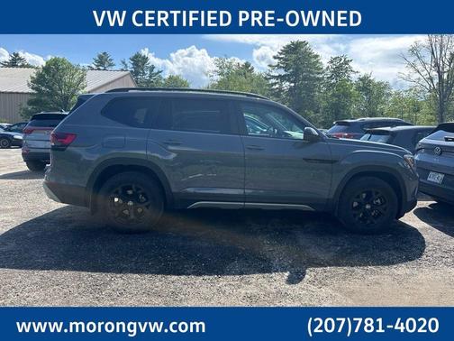 Pure Gray 2025 Volkswagen Atlas 2.0T Peak Edition