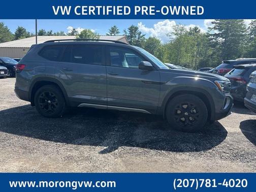 Pure Gray 2025 Volkswagen Atlas 2.0T Peak Edition
