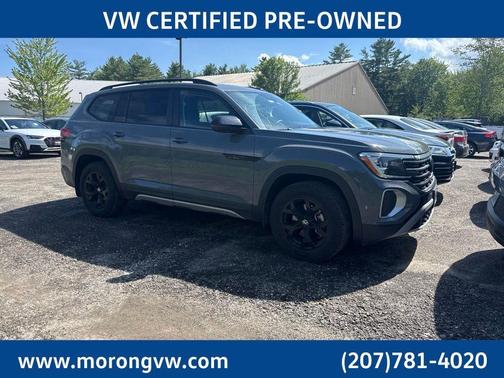Pure Gray 2025 Volkswagen Atlas 2.0T Peak Edition