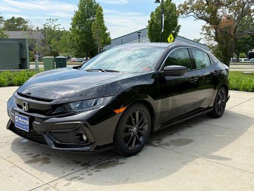 Black 2020 Honda Civic EX