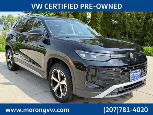Deep Black Pearl Effect 2025 Volkswagen Tiguan 2.0T SE