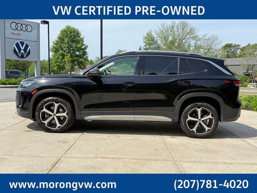 Deep Black Pearl Effect 2025 Volkswagen Tiguan 2.0T SE