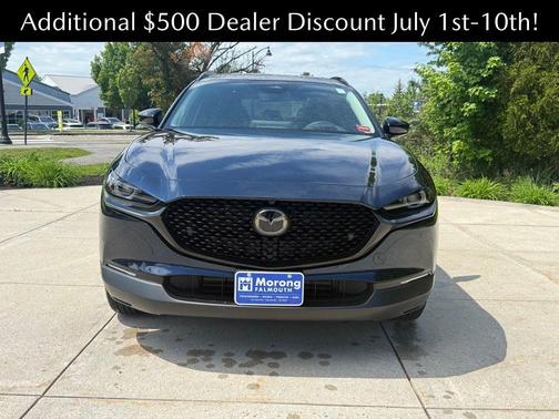 Deep Crystal Blue Mica 2026 Mazda CX-30 Premium Package