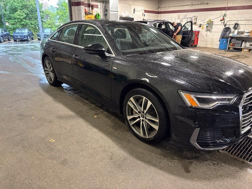 Mythos Black Metallic 2021 Audi A6 55 Premium Plus