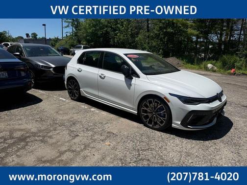 Pure White 2025 Volkswagen Golf R 2.0T