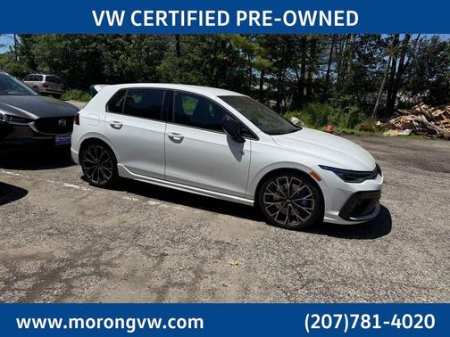 Pure White 2025 Volkswagen Golf R 2.0T