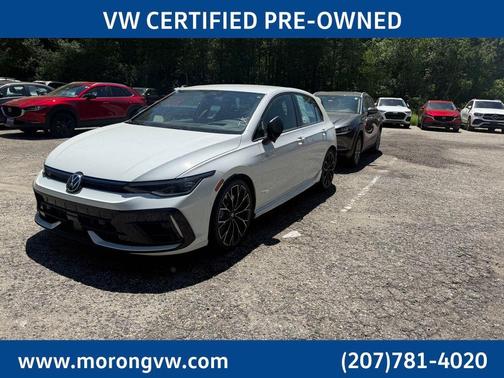 Pure White 2025 Volkswagen Golf R 2.0T