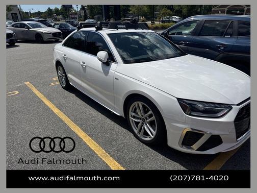 Ibis White 2023 Audi A4 45 S line Premium Plus