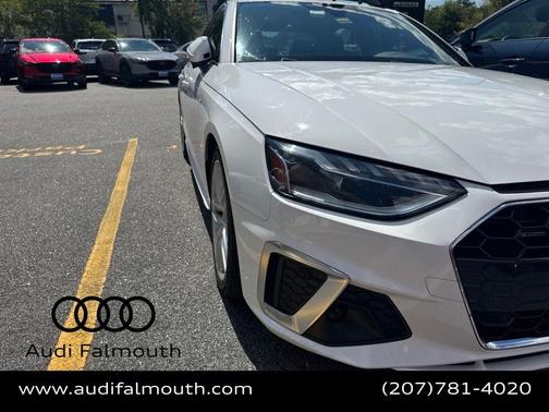 Ibis White 2023 Audi A4 45 S line Premium Plus