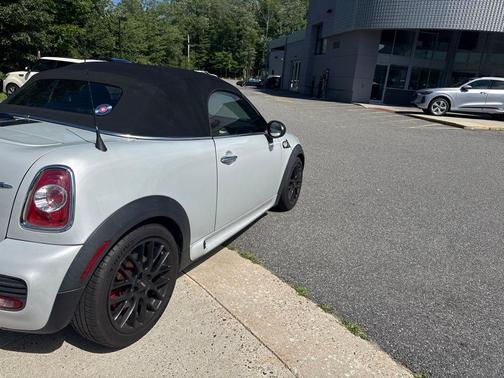 White Silver 2015 MINI Roadster John Cooper Works