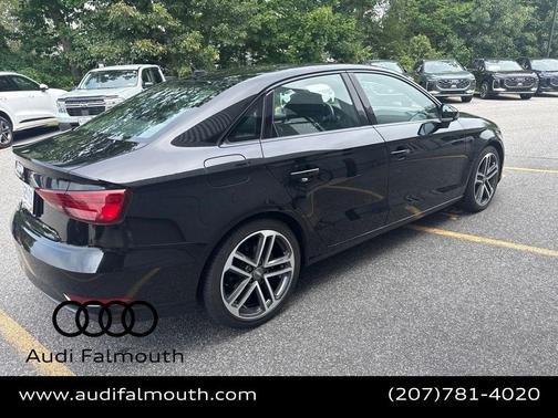 Mythos Black Metallic 2019 Audi A3 2.0T Titanium Premium