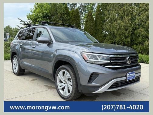 Platinum Gray Metallic 2023 Volkswagen Atlas 3.6L SE w/Technology