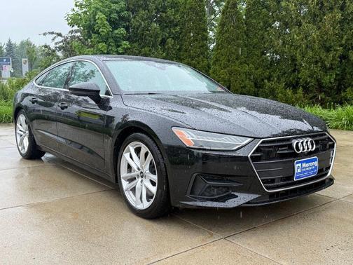 Brilliant Black 2022 Audi A7 55 Premium