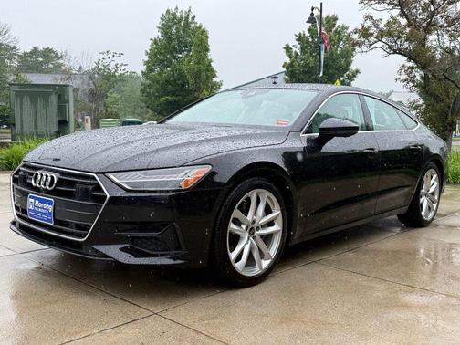 Brilliant Black 2022 Audi A7 55 Premium