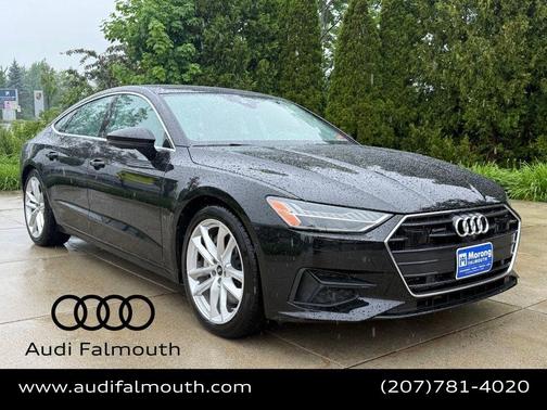 Brilliant Black 2022 Audi A7 55 Premium