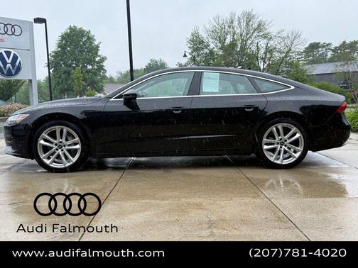 Brilliant Black 2022 Audi A7 55 Premium
