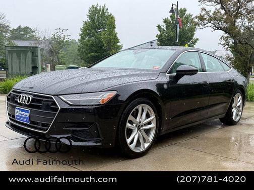 Brilliant Black 2022 Audi A7 55 Premium