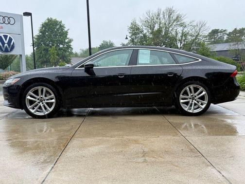Brilliant Black 2022 Audi A7 55 Premium