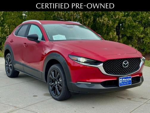 Soul Red Crystal Metallic 2025 Mazda CX-30 Select