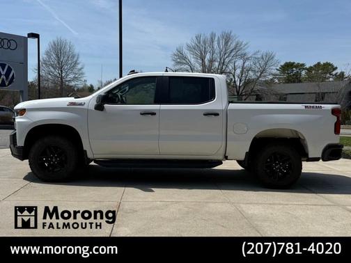 Summit White 2021 Chevrolet Silverado 1500 Custom Trail Boss