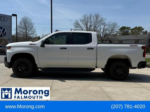 Summit White 2021 Chevrolet Silverado 1500 Custom Trail Boss