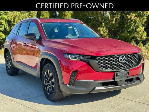 Soul Red Crystal Metallic 2025 Mazda CX-50 2.5 S Premium Package