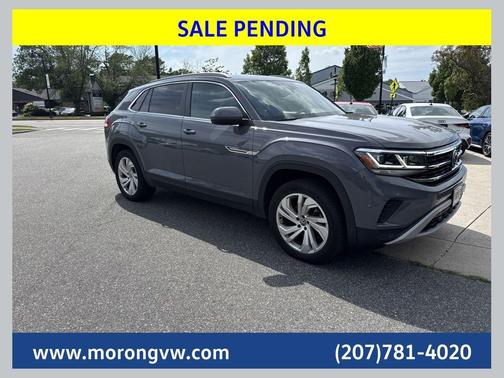 Pure Gray 2020 Volkswagen Atlas Cross Sport 3.6L V6 SEL