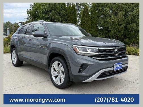 Pure Gray 2020 Volkswagen Atlas Cross Sport 3.6L V6 SEL