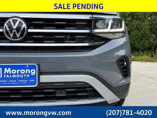 Pure Gray 2020 Volkswagen Atlas Cross Sport 3.6L V6 SEL