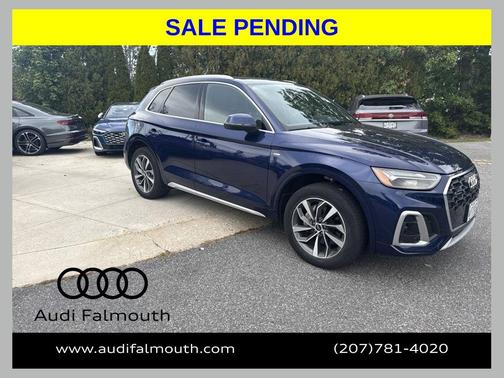 Navarra Blue Metallic 2022 Audi Q5 45 S line quattro Premium