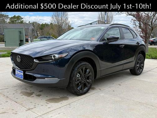 Deep Crystal Blue Mica 2026 Mazda CX-30 2.5 S Aire Edition