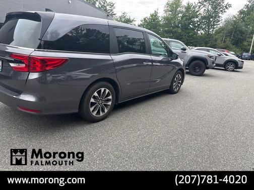 Gray 2024 Honda Odyssey EX-L