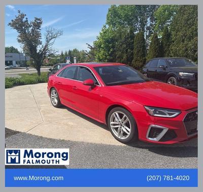 Tango Red Metallic 2022 Audi A4 45 S line quattro Premium