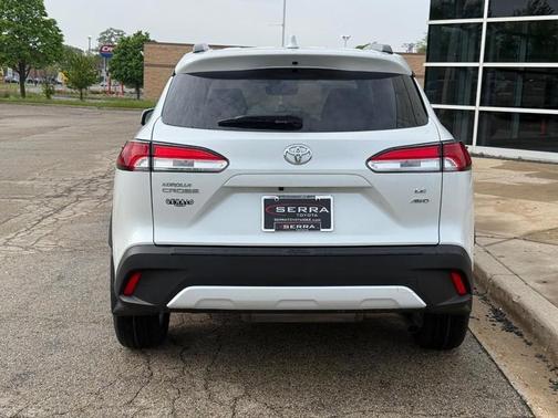 Wind Chill Pearl 2023 Toyota Corolla Cross LE